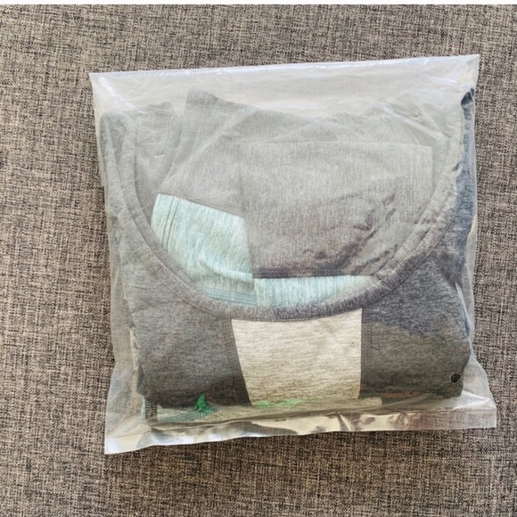 FREE PEOPLE NWT Six Pack Set Top Shorts Charcoal Low Rise - Picture 16 of 16